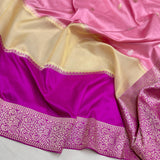 Pure Katan Silk Handwoven Banarasi Saree