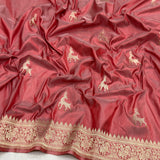 Pure katan silk Handwoven banarasi saree