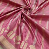 Pure katan silk Handwoven banarasi saree