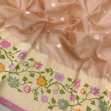 Pure Kora Silk Handwoven Banarasi Saree