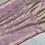 Pure katan silk Handwoven banarasi saree