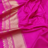 Multicolor Pure Katan Silk Handwoven Banarasi Saree