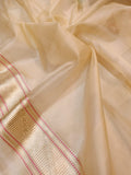 Pure Kora Silk Handwoven Banarasi Saree