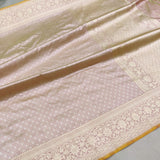 Pure katan silk Handwoven banarasi Tanchoi saree