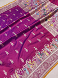Pure Katan Silk Handwoven Banarasi Saree