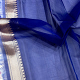 Pure kora Handwoven banarasi saree