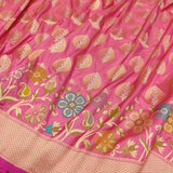 Pure Katan Silk Handwoven Banarasi Saree