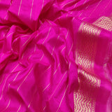 Pure Kora Silk Handwoven Banarasi Saree