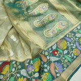 Pure Tissue Silk Handwoven Banarasi Saree
