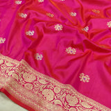 Pure Katan Silk Handwoven Banarasi Saree