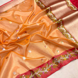 Pure tissue Handwoven banarasi saree