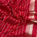 Pure katan silk Handwoven banarasi saree