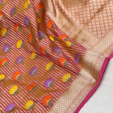 Pure Katan Silk Handwoven Banarasi Saree