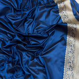 Pure katan silk Handwoven banarasi saree