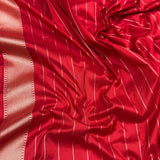 Yellow colour pure tissue Handwoven Banarasi Saree