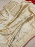 Pure Katan Silk Handwoven Banarasi Saree