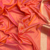 Pure katan silk Handwoven banarasi saree