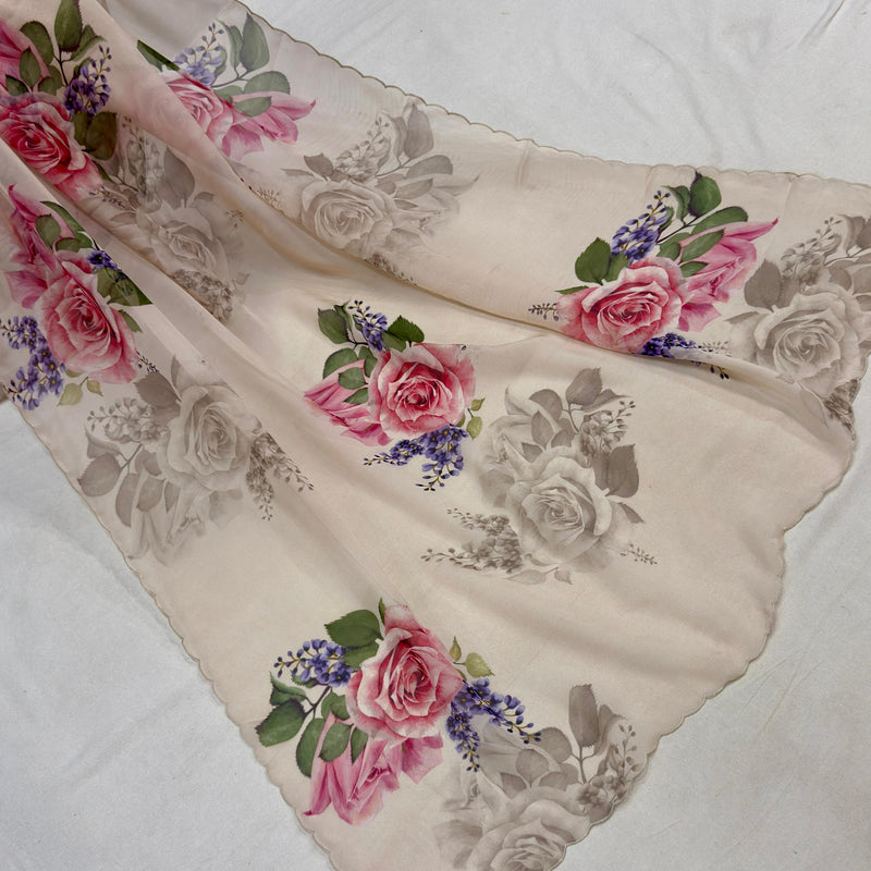 Pure organza banarasi saree