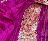 Pure Katan silk handwoven banarasi rangkat saree