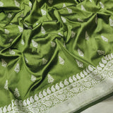 Dual Sade Pure Banarasi katan silk Fabric