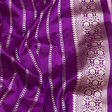 Pure kora handwoven banarasi saree