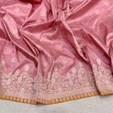 pure katan silk handwove Banarasi saree