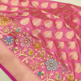 Pure Katan Silk Handwoven Banarasi Saree