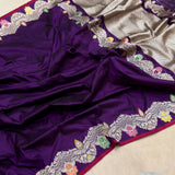 Pure Katan Silk Handwoven Banarasi Saree