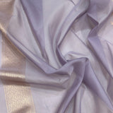 Pure Kora Silk Handwoven Banarasi Saree