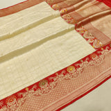 Pure Katan Silk Handwoven Banarasi Saree