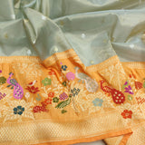 Pure Tissue Silk Handwoven Banarasi Saree