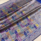 Pure katan silk Handwoven banarasi rangkat saree