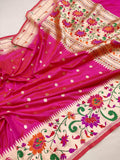 Pure Katan Silk Handwoven Banarasi Saree