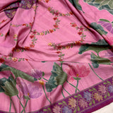 Pure tussar handwoven Banarasi saree