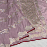 Pure katan silk Handwoven banarasi saree