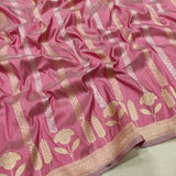Pure katan silk Handwoven banarasi saree