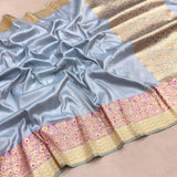 Pure tissue silk Handwoven banarasi saree