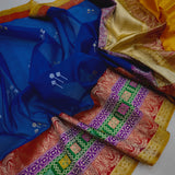 Pure Kora Silk Handwoven Banarasi Saree