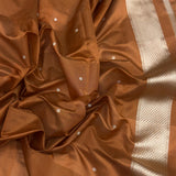 Pure Kora Silk Handwoven Banarasi Saree