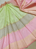 Pure Katan Silk Handwoven Banarasi Saree