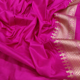 Pure katan silk Handwoven banarasi saree