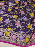 Pure Katan Silk Handwoven Banarasi Saree