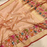 Pure Tissue Silk Handwoven Banarasi Saree