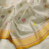 Pure Tissue Silk Handwoven Banarasi Saree