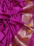 Pure Katan Silk Handwoven Banarasi Saree