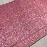 Pure cotton jamdani handwoven Banarasi saree