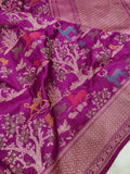 Pure Katan Silk Handwoven Banarasi Saree