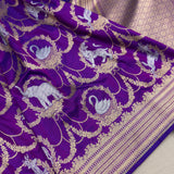 Pure Katan silk handwoven banarasi saree