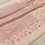 Pure Katan Silk Handwoven Banarasi Saree