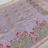Pure Katan Silk Handwoven Banarasi Saree